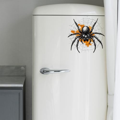 Halloween Wall Stickers 9 - Spider Web Wall Decals for Halloween Decorations - 2 Sheets