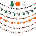 Holiday Banner Decor Set with Felt Pom Poms - Christmas Variation
