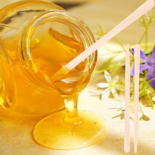 1200Pcs Wax Sticks for Body, Eyebrow & Lip Hair Removal - Spatula Applicators