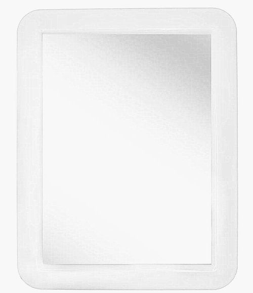 mpowtech 10 Pack White Magnetic Locker Mirror,5" x 7" Iocker Mirror Magnetic - Small Mirrors for School Locker, Bathroom, Workshop Toolbox, Office Cabinet,Easy Install
