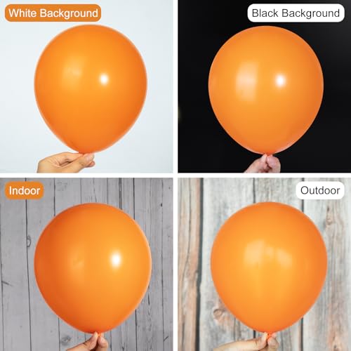 Orange Balloon Arch Kit - 129 Pcs Latex Balloons for Party Decorations