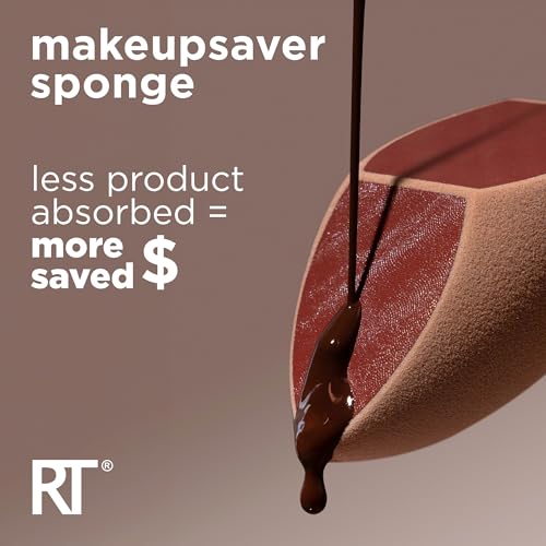 Makeup Blender Sponge - Reduce Waste & Provide Natural Finish - 1 Count