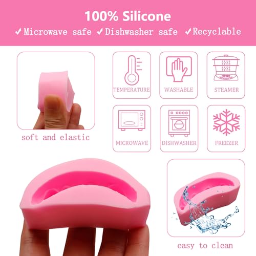 Halloween 3D Teeth Silicone Molds Set for Cake Decoration & Chocolate Fangs