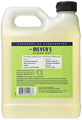 Liquid Hand Soap Refill Lemon Verbena - 33 OZ Pack of 2, Natural & Moisturizing