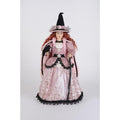 Halloween Rose Witch Figurine - 23-Inch Enchanting Witch Decor