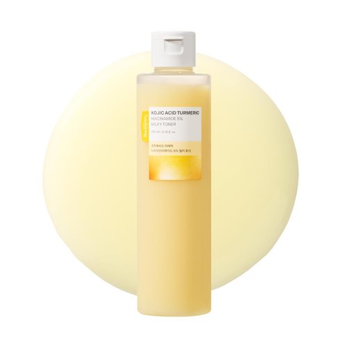 Saekdong Seoul 5% Niacinamide Milky Toner with Kojic Acid & Turmeric – Dark Spot Care, Skin Tone Improvement, Gentle Hydration for Face & Body, 200ml (6.76 fl oz)