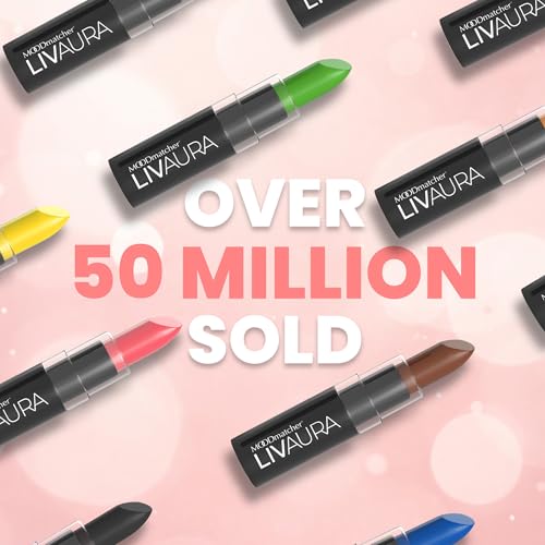 Black Color Changing Lipstick for Women - Long Lasting Moisturizing Cream Lipstick, Smudge Proof, Easy Application