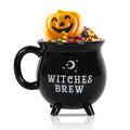 Witch Brew Cauldron Coffee Mug - 10oz Ceramic Halloween Drinkware