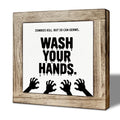 Funny Halloween Bathroom Sign - Wash Your Hands Decor - Halloween 09
