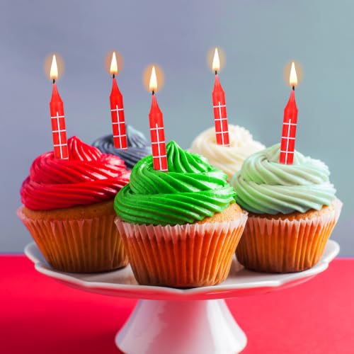 Spider Web Birthday Candles Set - 12 Pack for Halloween & Themed Parties