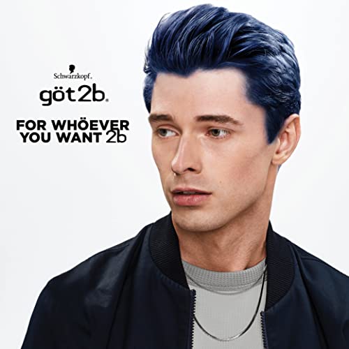 Got2B Metallics Permanent Hair Color Blue Charcoal 4.76 Fl Oz - Multi-Dimensional Metallic Shine