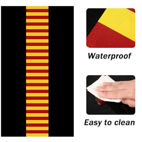 Wizard Themed Plastic Tablecloth 54x108 Inch - Halloween Party Cover - 3 Pack