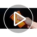 Halloween Plastic Cups 16oz - 50 Pack Disposable Black & Orange Party Cups