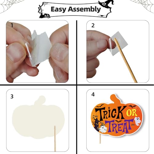 Halloween Inflatable Photo Booth Frame with 30 Photo Props - Spooky & Fun Party Decor