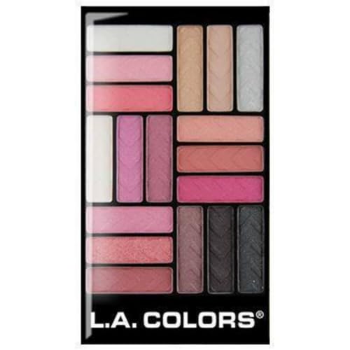 Diva Glam 18-Color Eyeshadow Palette - Vibrant, Blendable, Long-Lasting Makeup