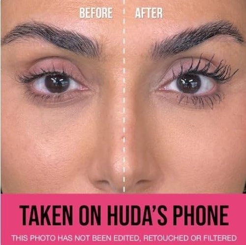 HUDA 1 Coat WOW! Extra Volumizing and Lifting Mascara - Very Vanta - .33 fl oz. / 10 mL