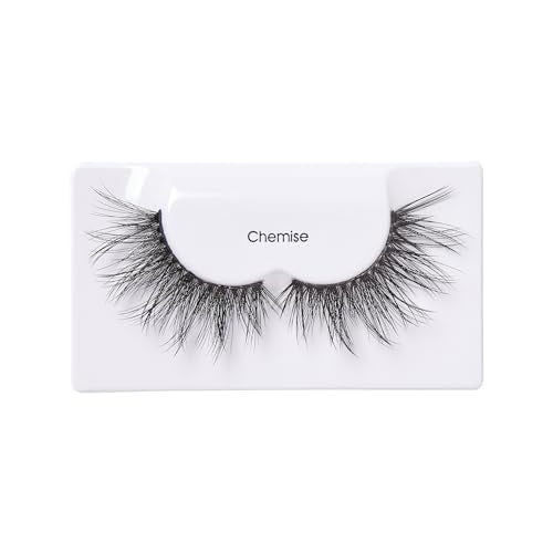 False Eyelashes Triple Push-Up 3D Volume Halloween 02 Pack of 1 - Contact Lens Friendly