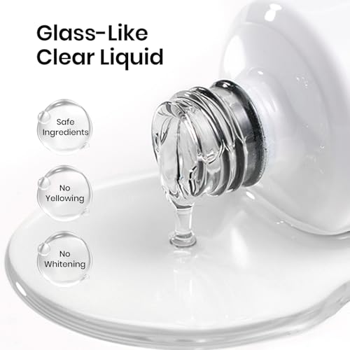 Beetles Gel Base and Top Coat Set 2Pcs 15ml - Clear F-Variation