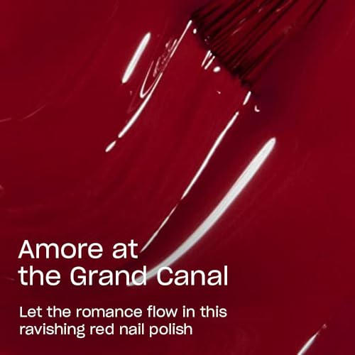 OPI Amore at the Grand Canal Opaque Bright Red Nail Lacquer - Long Lasting