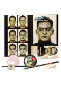 Monster Character Makeup Kit - One-Size Halloween Cosplay & Costume Set