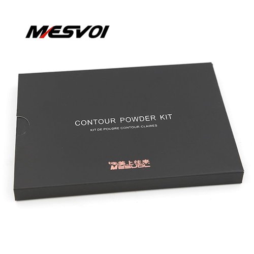 Skiennix Contour Powder Kit - 6 Color Foundation Palette for Dramatic Sculpting & Highlighting (Deep)