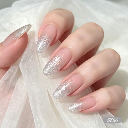 Snowbell Chime Christmas Reflective Glitter Gel Polish Set - 6 Colors with Variation