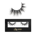Lilly Lashes Miami Flare 3D Mink False Eyelashes - Wispy, Reusable, Fluffy Strip Lashes