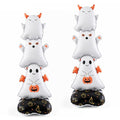 2pcs Halloween Ghost Balloons - 3.7Ft Self-Standing Giant Inflatable Ghost Decorations