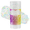 Carnival White Body Glitter Stick - Sparkling Face & Hair Glitter Gel for Festivals & Raves (Variation: Carnival White)
