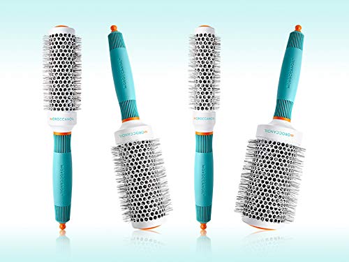 Moroccanoil Ceramic Round Brush - Professional Styling Tool for Smooth, Frizz-Free Hair