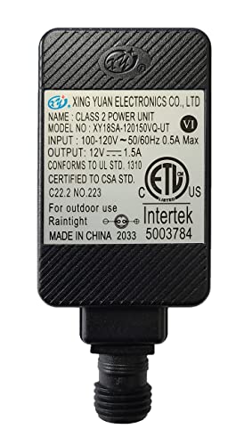 12V 1.5A Inflatable Power Supply Adapter Transformer - Replacement