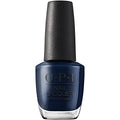 OPI Midnight Mantra Nail Polish - Opaque Dark Blue, Long-Lasting, High Shine