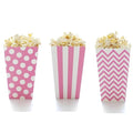 36-Pack Red and White Popcorn Boxes for Movie Night & Parties - Durable & Oil-Proof