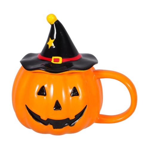 Halloween Pumpkin Mug 11oz Ceramic Coffee Cup - Spooky Fall Decor