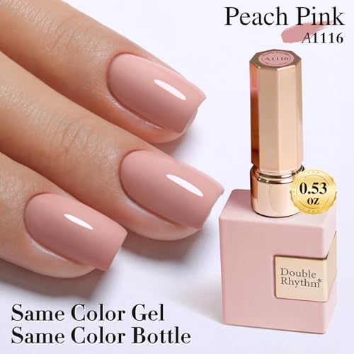 Pink Gel Nail Polish 15ML Same Color Soak Off Manicure Art Salon DIY