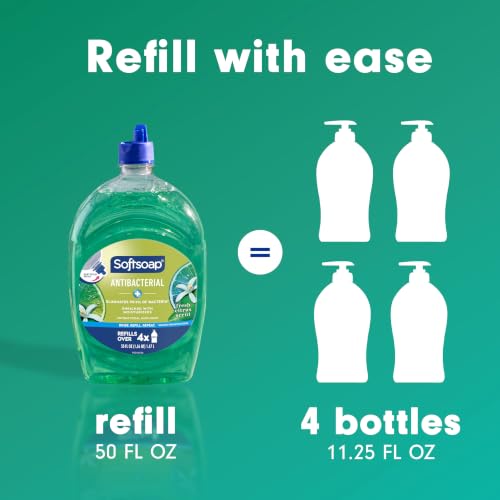 Softsoap Antibacterial Hand Soap Refill - Fresh Citrus Scent, 50 Fl Oz - Variation of THIS listing