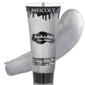 Silver Face Body Paint for Halloween & Cosplay - 2.37Oz Water-Based Full Body Makeup