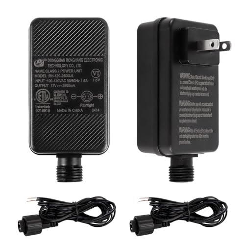 12V 2.5A Replacement Inflatable Adapter with 9.8ft Extension Cable - For Yard Decor