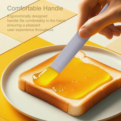 4-Piece Silicone Wax Spatula Set for Hair Removal & Body Use - Reusable & Non-Stick
