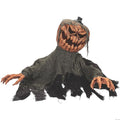 30-Inch Animated Halloween Pumpkin Groundbreaker Decoration - Spooky Yard Prop