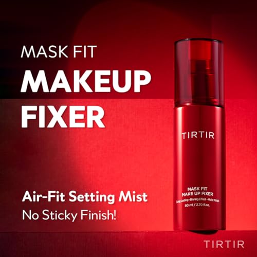 TIRTIR Makeup Fixer Spray 24H Transfer-Resistant Lightweight Setting Spray - Original 2.7 Fl Oz