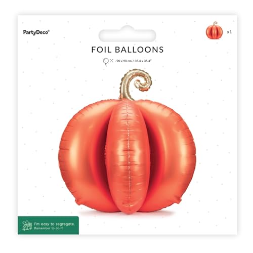 Large Pumpkin Balloon 35.4 Inch Halloween Autumn Party Decor