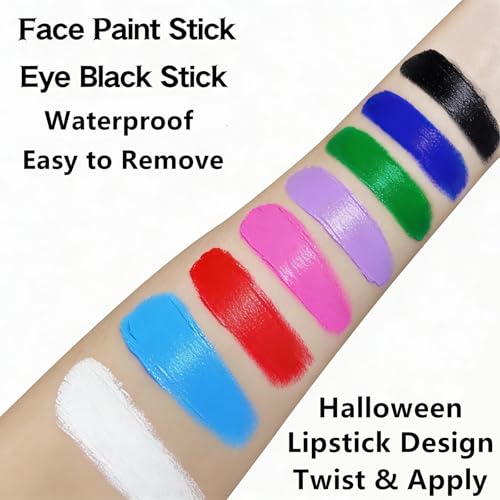 Red Clown Face & Body Paint Stick - SFX Makeup, Halloween, Stage & Costume