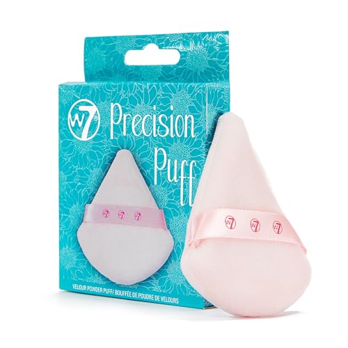 W7 Set It Up Loose Setting Powder with Precision Puff Duo 0.5oz Pack of 2