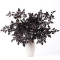 Artificial Cimicifuga Leaf Spray 36in Burgundy Faux Greenery for Fall Decor