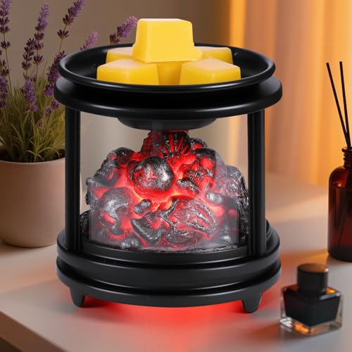 Halloween Skull Wax Melt Warmer - Colorful Skull Scented Candle & Oil Diffuser