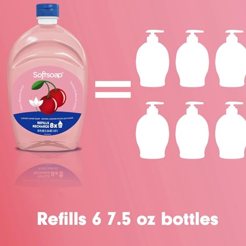 Liquid Hand Soap Refill - Seasonal Cherry Blossom Scent, 100 Fl Oz