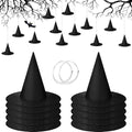 SATINIOR Halloween Witch Hat Decorations Hanging Hats for Ceiling - 24/Classic