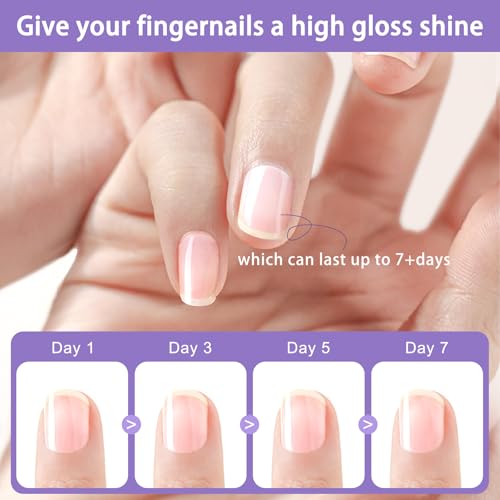 Nail Buffer and Shine Kit - 20 Pack with 1000/4000 Grit - Big Purple Variation