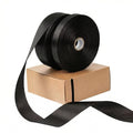 Black Satin Ribbon for Gift Wrapping - 1.5 Inch x 50 Yards, 2 Rolls